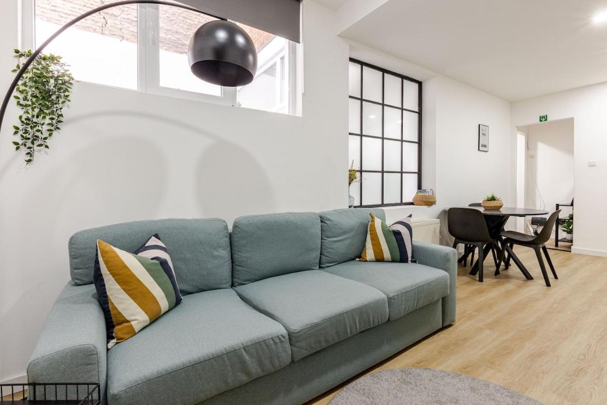Cosy Appartement Met Tuin In Centrum Antwerpen Gratis Parking Free Parking! Экстерьер фото