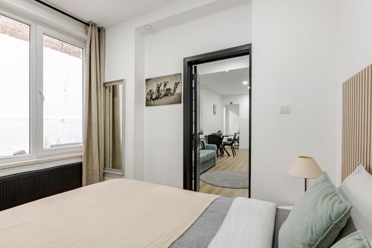 Cosy Appartement Met Tuin In Centrum Antwerpen Gratis Parking Free Parking! Экстерьер фото
