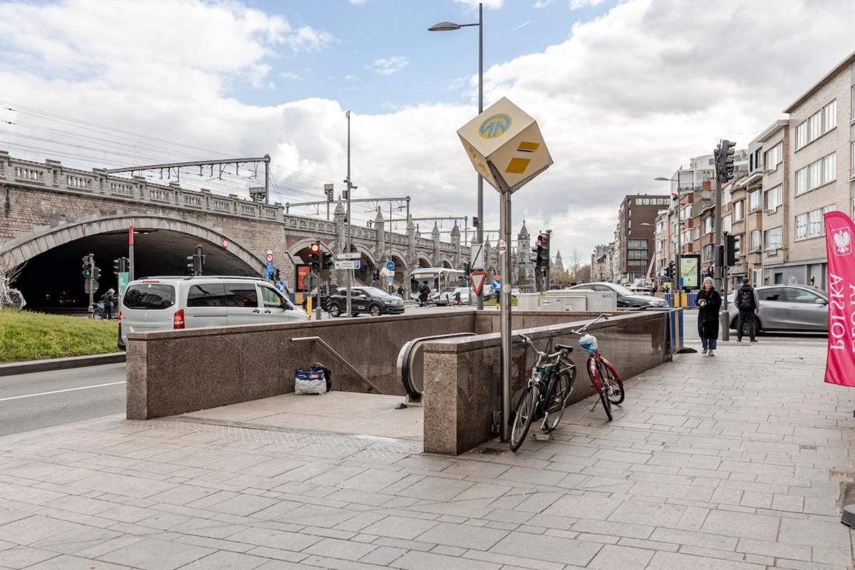 Cosy Appartement Met Tuin In Centrum Antwerpen Gratis Parking Free Parking! Экстерьер фото
