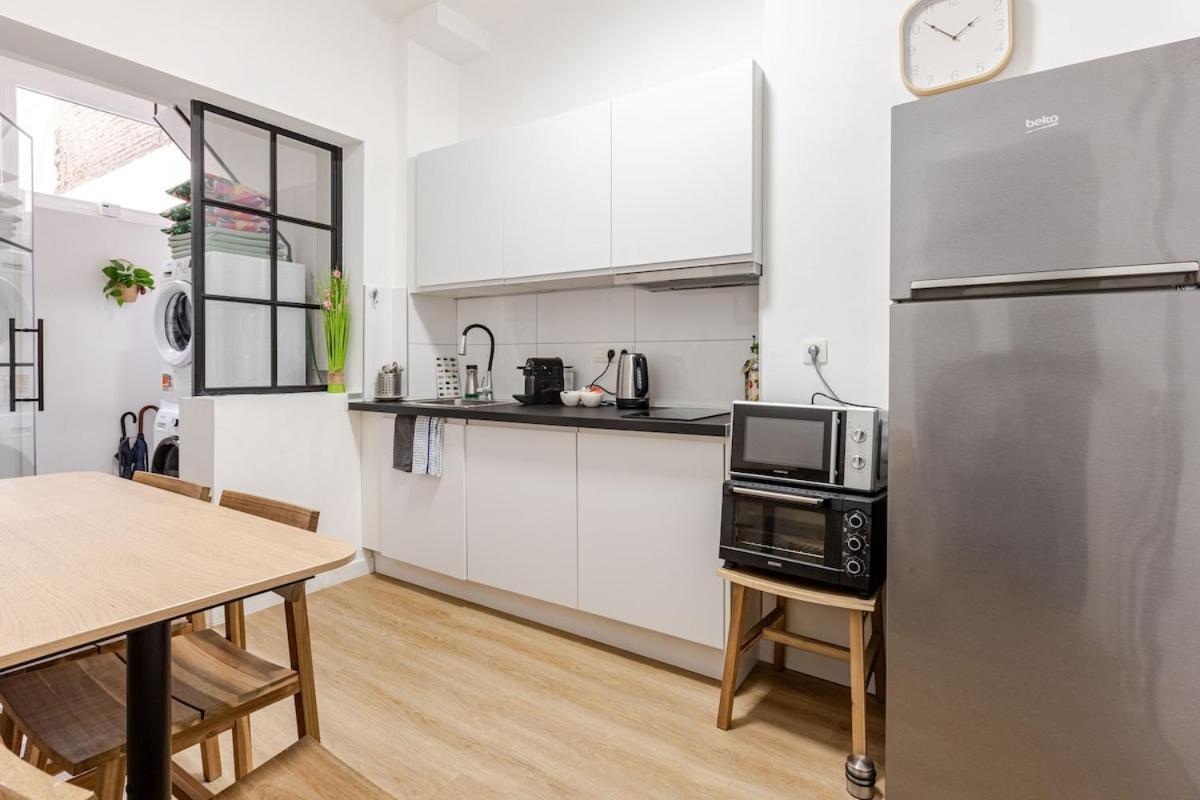 Cosy Appartement Met Tuin In Centrum Antwerpen Gratis Parking Free Parking! Экстерьер фото