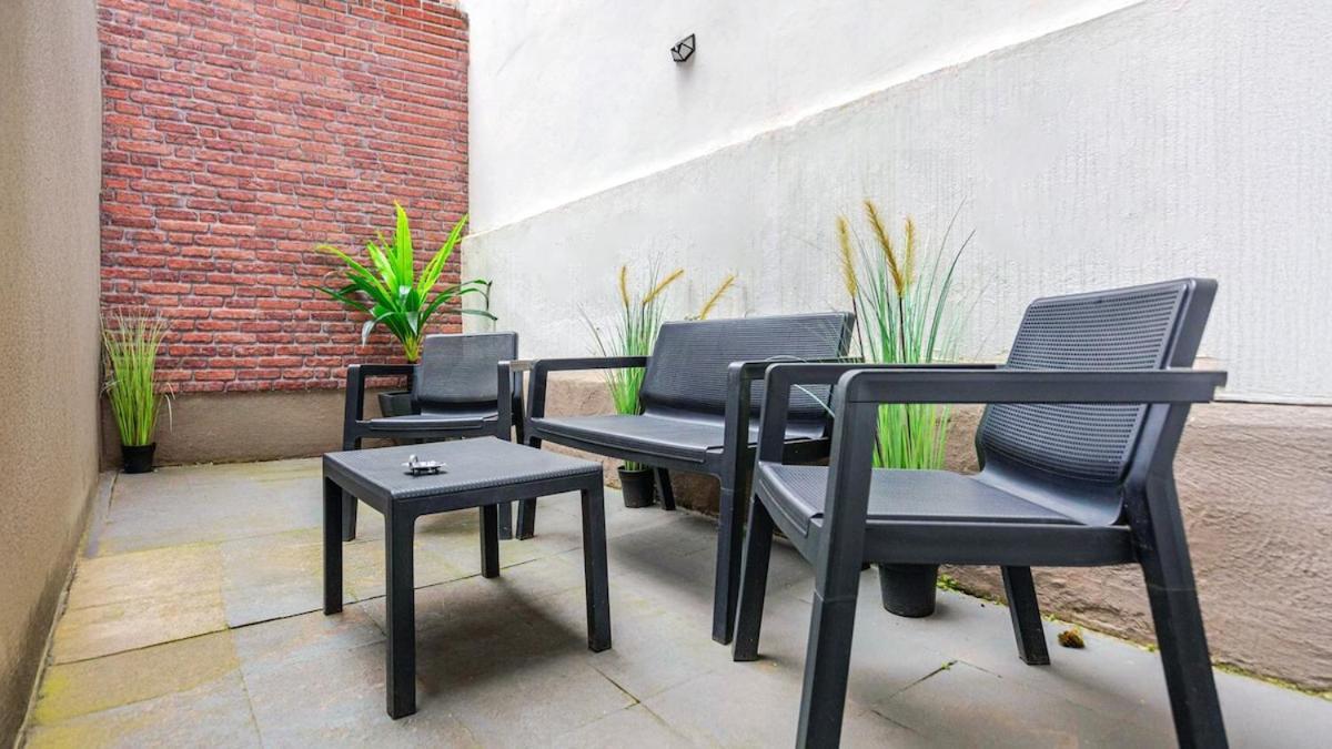 Cosy Appartement Met Tuin In Centrum Antwerpen Gratis Parking Free Parking! Экстерьер фото